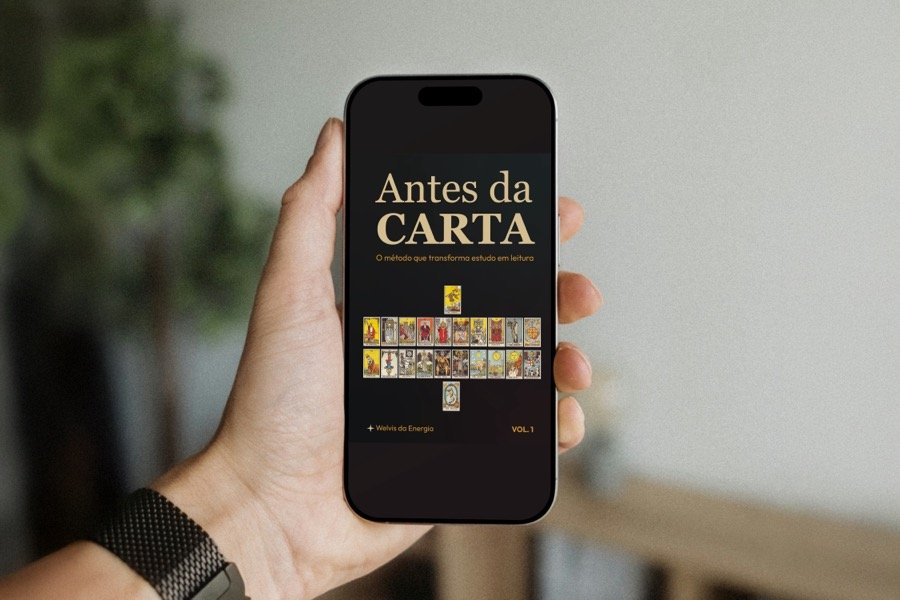 Leitura do livro Antes da Carta em dispositivo digital