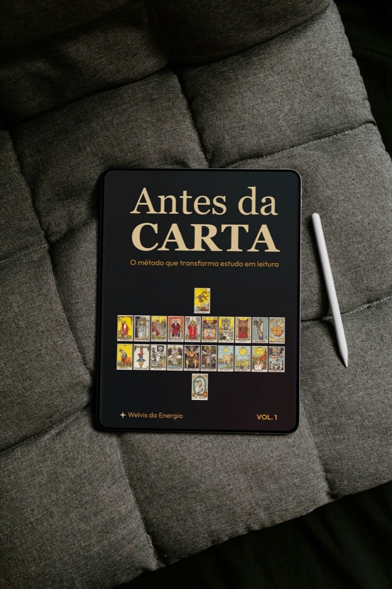 Leitura do livro Antes da Carta em dispositivo digital