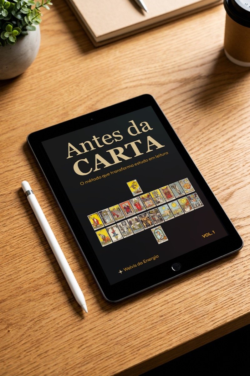 Leitura do livro Antes da Carta em dispositivo digital