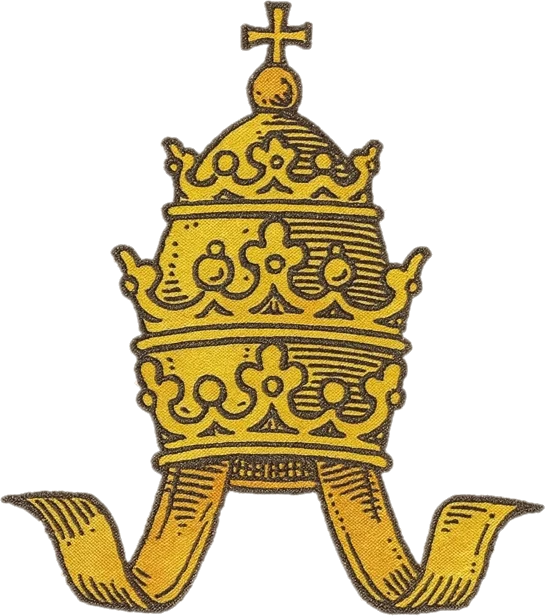 Coroa tríplice